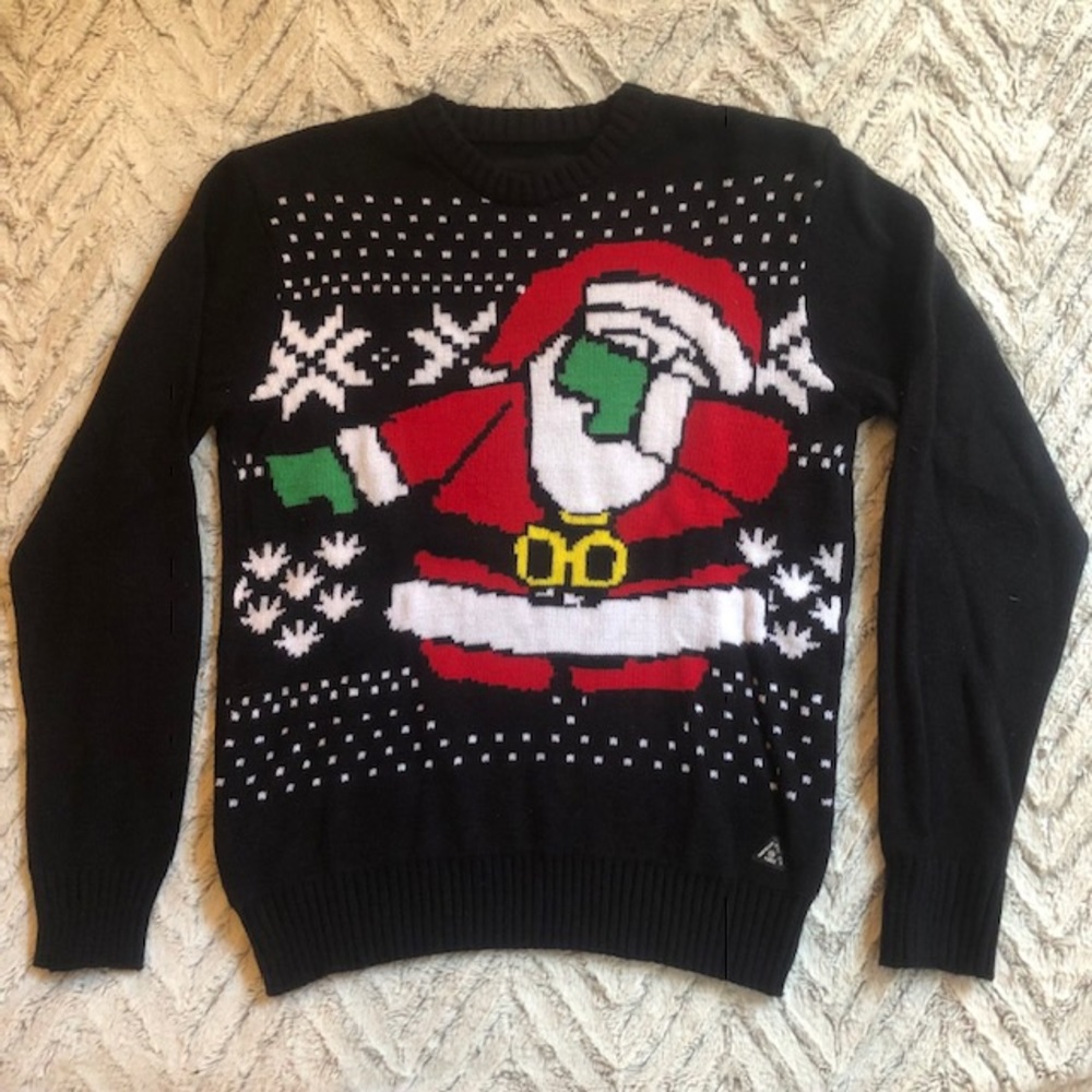 Dabbing Santa Sweater